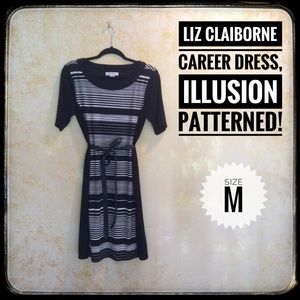 ❤️3/$15❤️ Liz Claiborne Illusion Dress